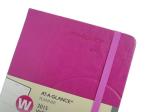 110GSM Organizer Planner Book 202*240mm SGS Leather Diary Notebook With Elastic