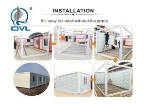 Wholesale Mobile Container Coffe Bar , Mobile Hotel Materials Worker Offic Dorm Room from china suppliers