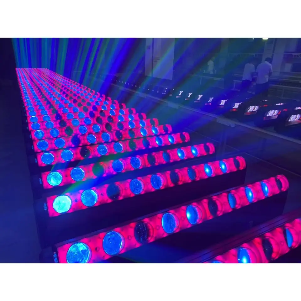 10*30W Four-in-One RGBW Beam Effect Lamps IP44 Rated for Stage Lighting in DJ Bar Club