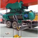 Universal Single Girder Crane Wire Rope Winch Remote Controlled Single Speed