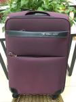 Lightweight Fabric Luggage Bag 20 Inch 22 Inch 24 Inch Black Color