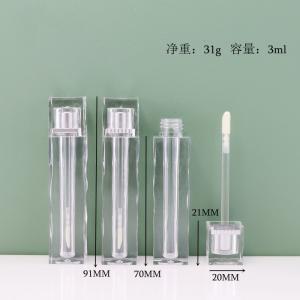 Wholesale Clear Lipgloss Container Empty Tube 3ml 92*20mm 100PCS from china suppliers