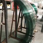 Heat Strengthened Custom Curved Tempered Glass Thermal Shock Resistant 3mm 4mm
