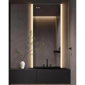 Wholesale Smart LED Hotel Bathroom Vanity Mirrors Wall Mounted Frameless Defogger Dimmer from china suppliers