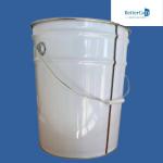 China 10l Round Paint Bucket 0.28mm Empty With Lug Flower Lid for sale