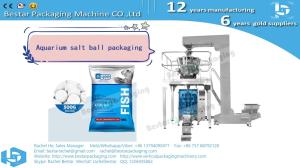 Wholesale Aquarium salt ball for oranmetal fish pouch weighing packaging machine BSTV-450AZ from china suppliers