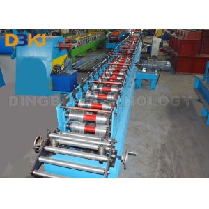 0.8mm Hydraulic Cutting Aluminum 15m/Min Continuous Gutter Machine