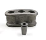 Post Tension Accessories Prestressed Curved Flat Anchor Block Wedge Plates