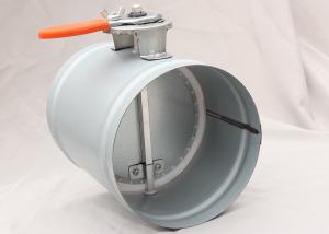 Wholesale 150mm Galvanized Steel Hvac Zone Dampers Manual Operation Control Blade Action from china suppliers