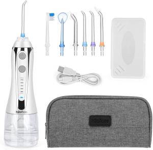 Wholesale OEM / ODM 300ML Ultrasonic Water Flosser With Optional Nozzles from china suppliers