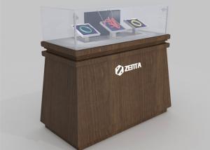 Wholesale Boutique Glass Jewelry Display Cases 1200 X 600 X 950MM Brown Color from china suppliers