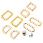 Alalamu D Shaped Handbag Rings Hardware Colorfast For Harnesses