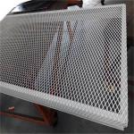 Aluminum Welded Mesh Ceiling Panel 3mm Thick Waterproof Light Weight