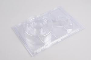 China Transparent Plastic Doll Box , Recycled PVC Packaging Box With OEM Services on sale