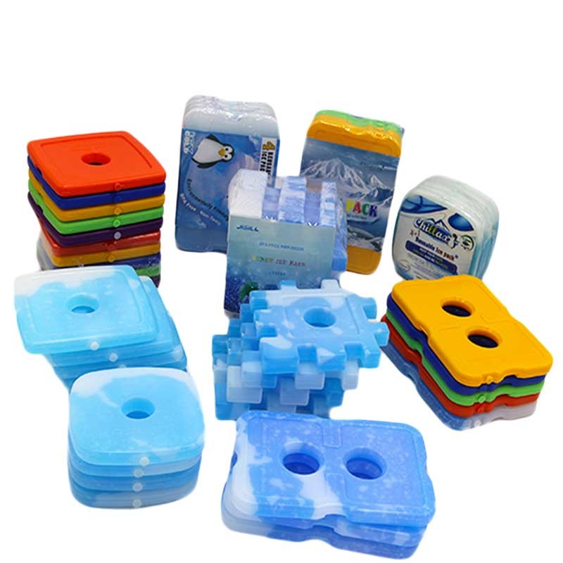 Odm Cooling Gel 13.3*12.7*1.3cm Lunch Ice Packs Plastic