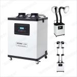 Seven Layers White Color, 200W Beauty Fume Extractor, galvanized sheet machine