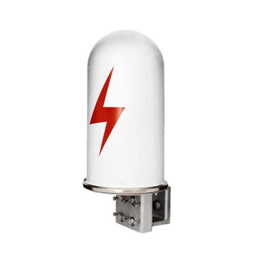 192 Cores Aluminum Alloy Joint Box 4 Ports Fiber Dome Enclosure for OPGW ADSS