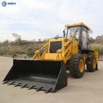 SAM388 4WD 102HP 75kW Engine 0.3m3 Bucket Backhoe Wheel Loader