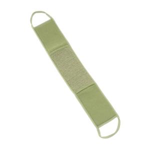 Wholesale Bamboo Fiber Back Scrubber Strap , Green Hemp Shower Back Washer from china suppliers
