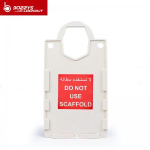 China ABS Engineering Plastic Safety Lockout Tags Scaffold Safety Inspection Tags on sale