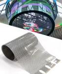 Bendable Transparent LED Display Film IP65 Rated 5000nits Brightness Ultra-Thin