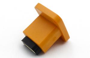 Wholesale 90 Degree RJ45 Panel Mount Connector TMZJT020011 Modular Connector from china suppliers