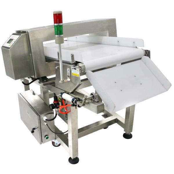 220kg Silvery Incline Belt Conveyor Metal Detectors made by 304 316 Stainless