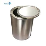 1 Gallon Car Paint Tin Round Tinplate Material With Lever Lid