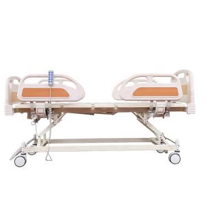 Wholesale Load Capacity 240kg ICU Patient Care Bed Hospital Folding Electric Nursing Bed patient hospital bed electrichospital bed from china suppliers
