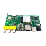 1.6mm Thickness Turnkey PCB Assembly 1OZ Copper Green White HASL