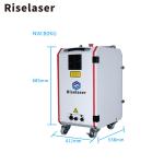 Portable Mobile Laser Cleaner Backpack Painting Coating Graffiti Removal Machine