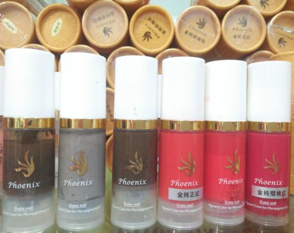 Non-Toxic PURE PLANT Natural Looking Permanent Makeup Pigments , Permanent