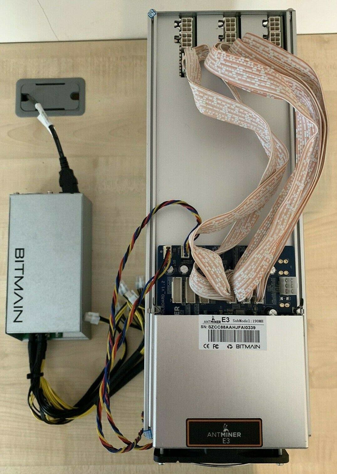Bitmain ETH Ethereum Miner Machine ASIC Antminer E3 190MH/S