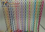 Beauty Salon Bendable Aluminum Chain Curtains 1.6mm Chain Link Fly Screen