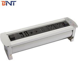 Wholesale double universal power electric flip up socket with 1.5m cable length EK6202 from china suppliers