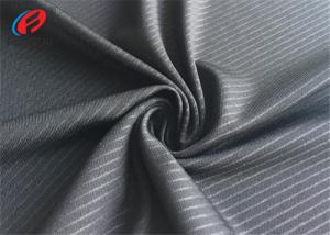 Wholesale Embossed Polyester Lycra Fabric , Weft Knitted Fabric , T-shirt Material from china suppliers