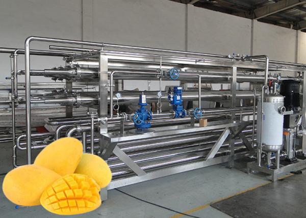 Stainless Steel SUS304 CIP System UHT Sterilizer Machine 220V / 380V / 415V /