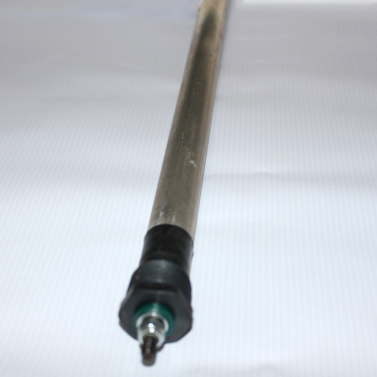 Fully stocked solar and electric water heater magnesium anode rod