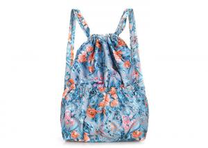 China 210D Polyester Drawstring Sack Bag Waterproof Drawstring Backpack on sale