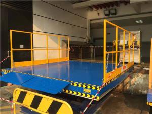 Wholesale Electric Hydraulic Elevating Dock Lift For Truck Loading/Unloading from china suppliers