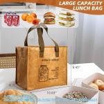 Lunch Bag Women Insulated Lunch Bag Cooler, Portable Tyvek Lunchboxes Women