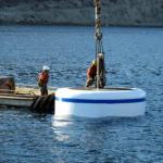 EU ABS Marine Cylindrical Buoy for Cargo Ship Polyurethane Buoy