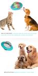 Planet Dog Treat Dispenser Toy IQ Food Slow Feeder Ball Interactive 13.5*15