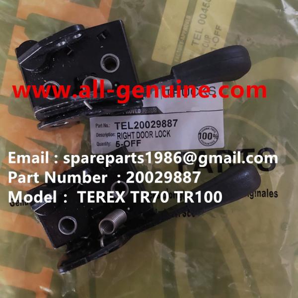 TEREX 20029887 LOCK NHL MINING DUMP TRUCK TR35 TR50 TR60 TR100 3305B 3305F 3303