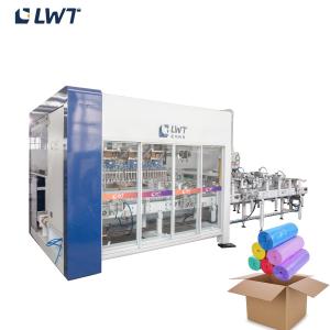 Wholesale Customized Fully Automatic Garbage Bag Carton Packaging Machine from china suppliers