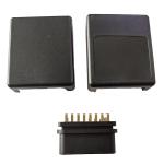 Gold Plated Bent Pin Female OBD Connector Obd Obd2 Housing For Diagnostic Tools