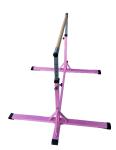 Customized Logo Availabled Ash Wood and Iron Gymnastics Kids Horizontal Bar for