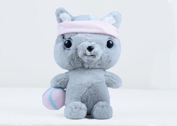 12" Super soft cuddly cat eva plush toy for toddles , Lovely sport player Eva