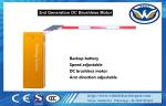 Curved Arm Automatic Boom Barrier With Rfid / DC Motor