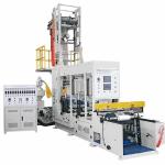 Polystar Twin Head Blown Film Machine For Flexible Packaging Industry